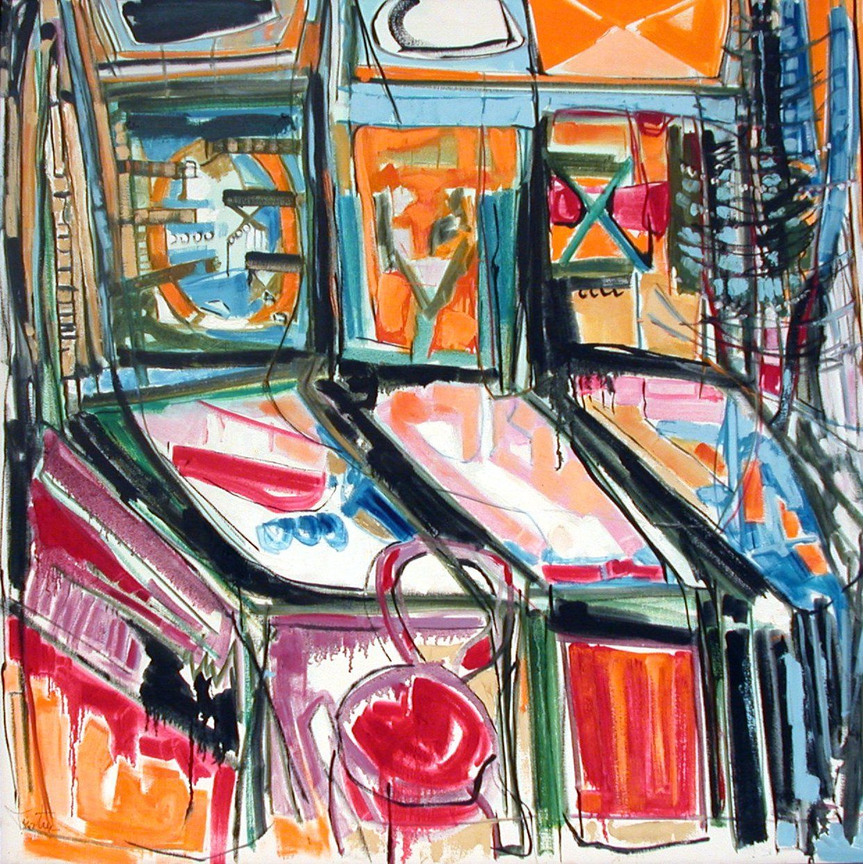 casino paiting