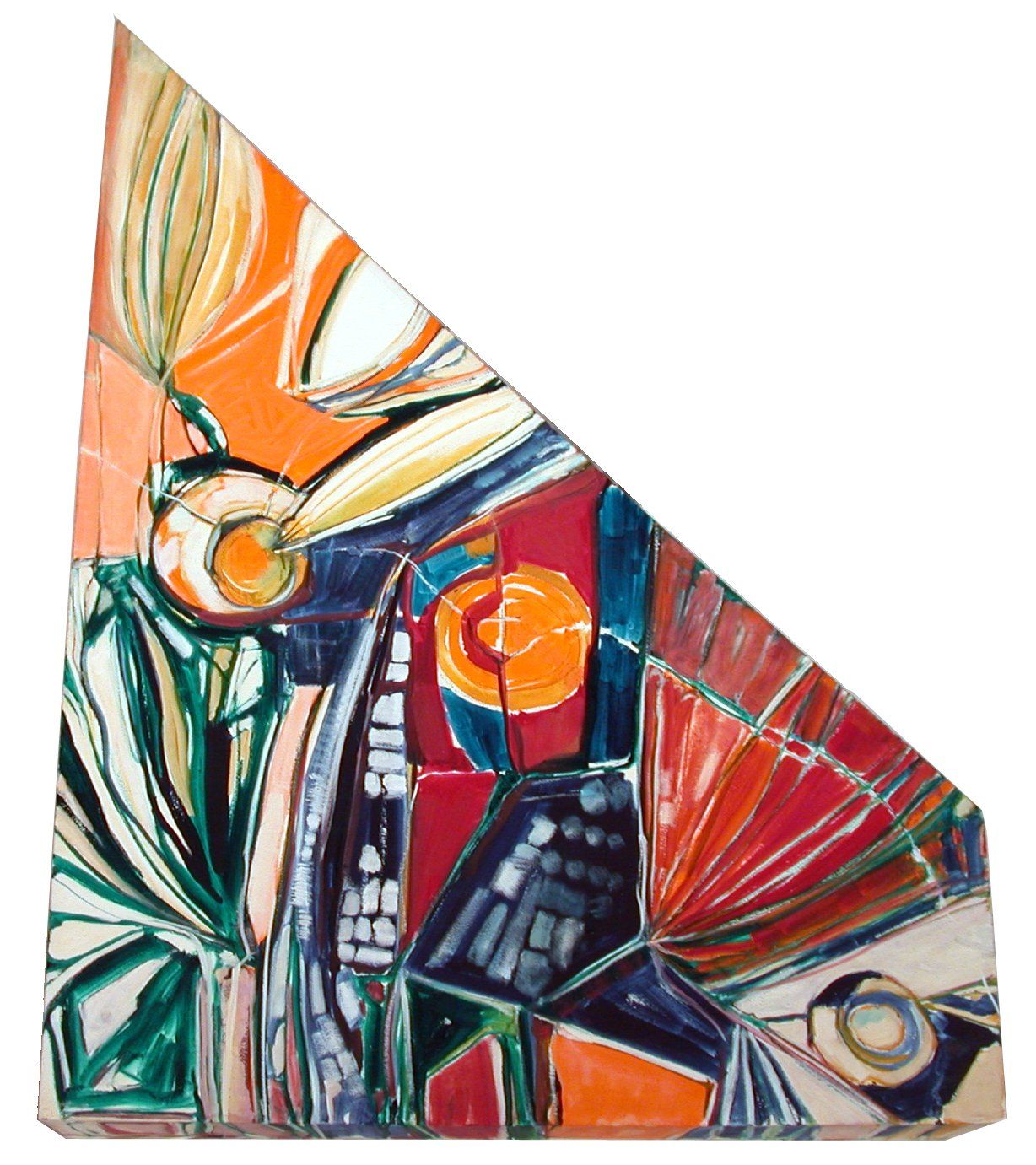 triangle painting