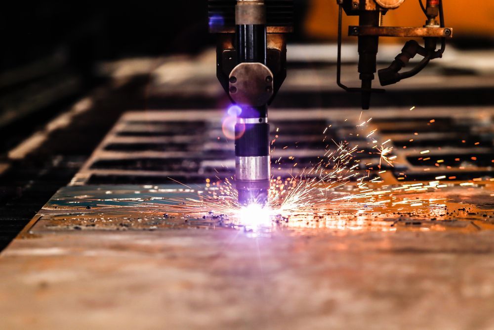 Fabricating a Metal Sheet in A Workshop — Chris Horton Manufacturing in Bathurst, NSW
