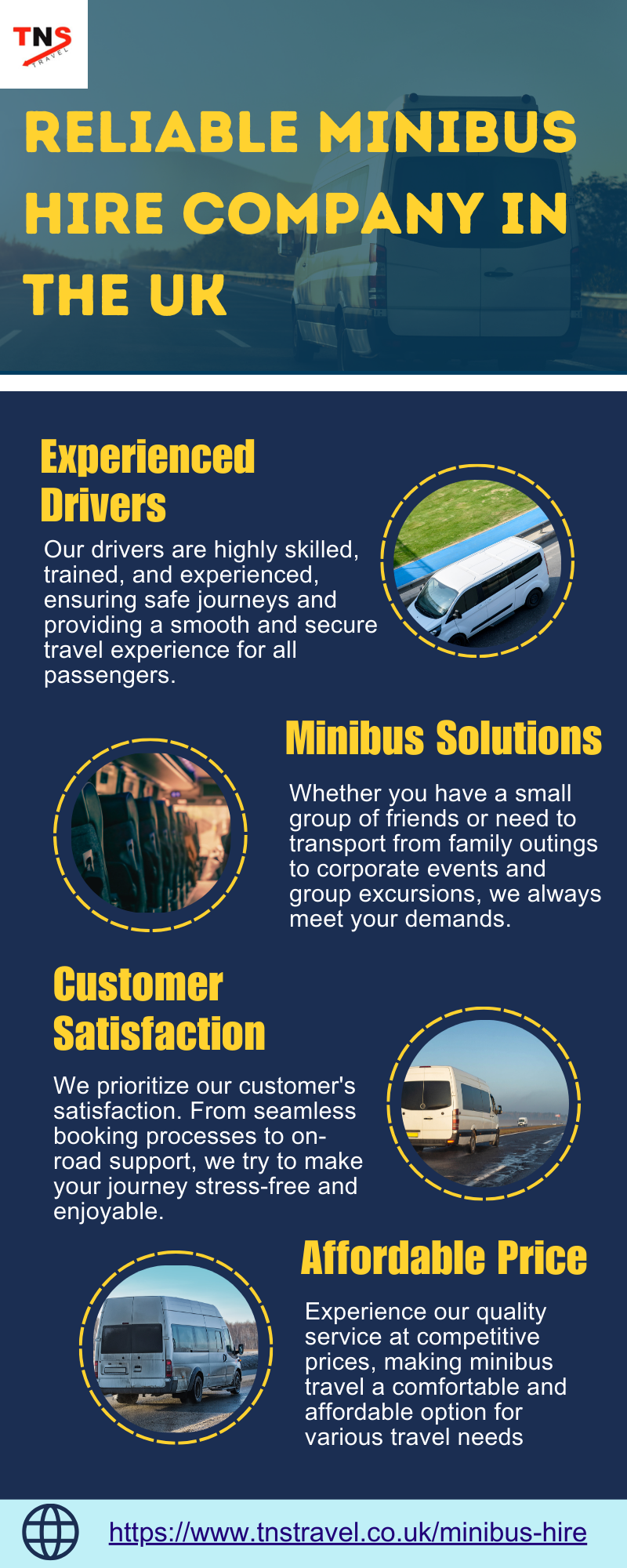 Reliable Minibus Hire Company in the UK