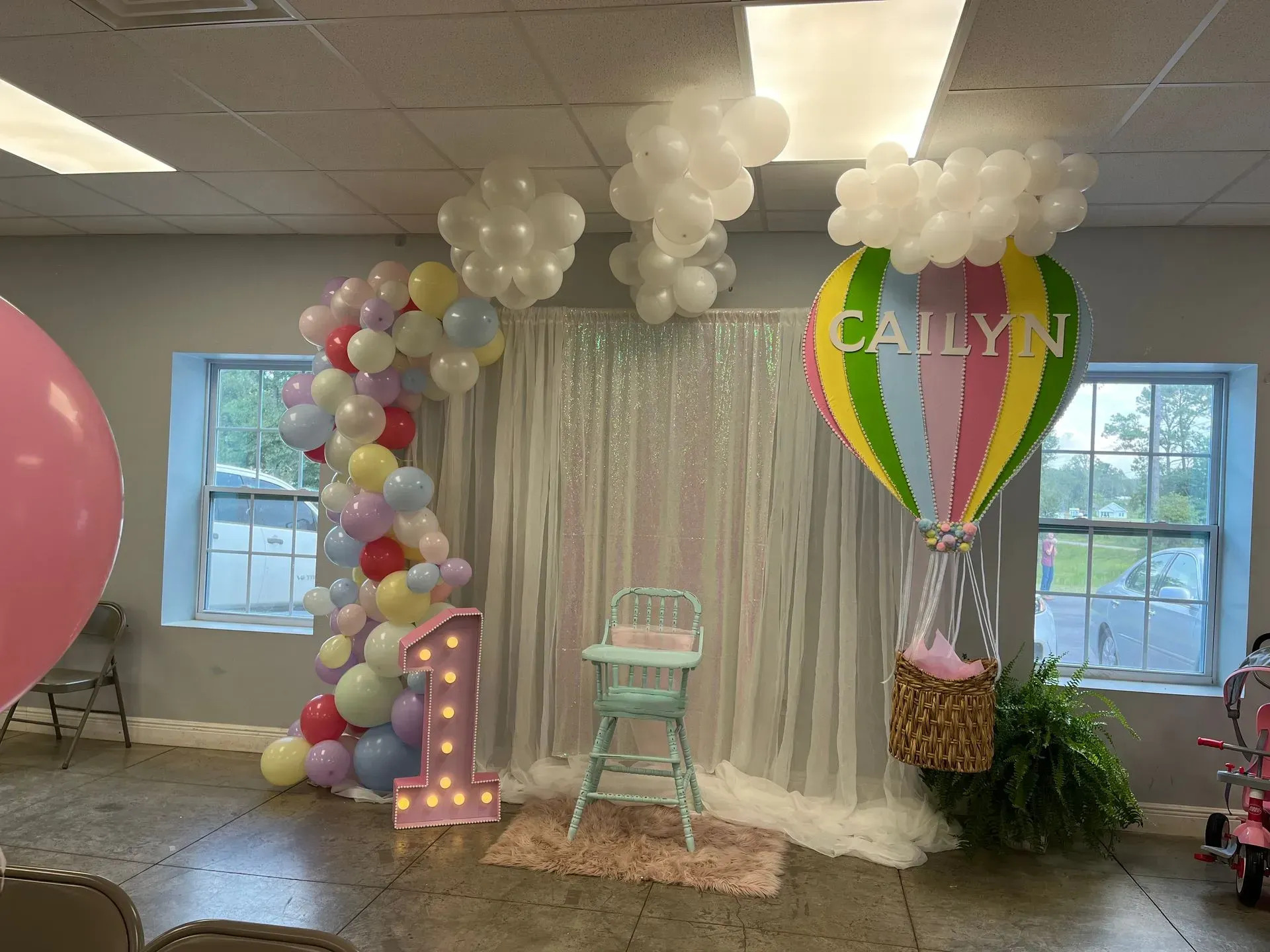 decor at special event.