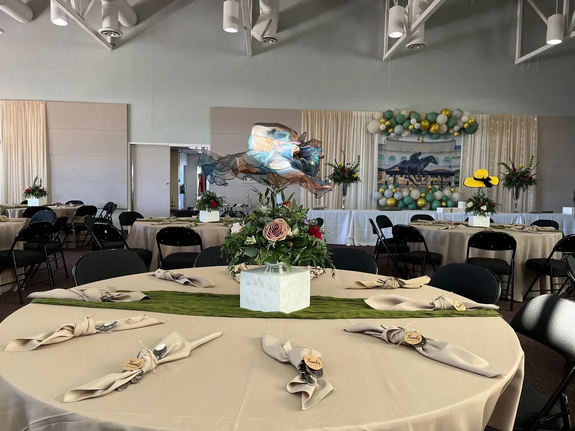 Floral table decor