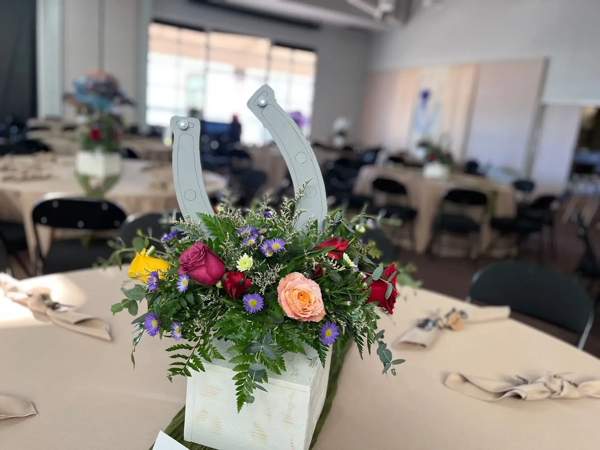 Floral table decor