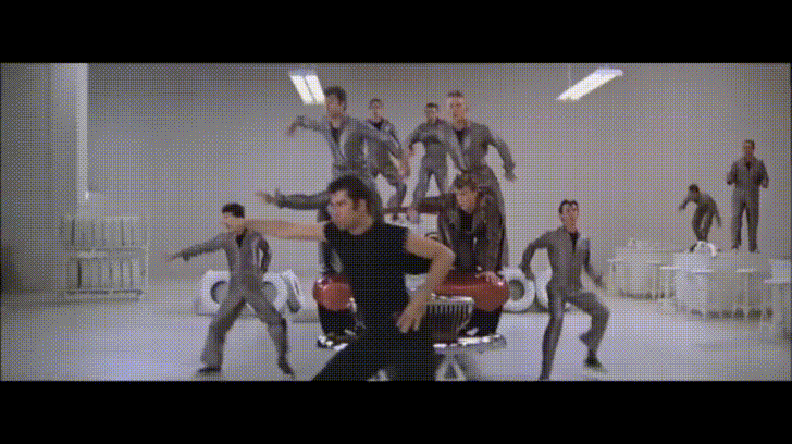 greased lightening gif