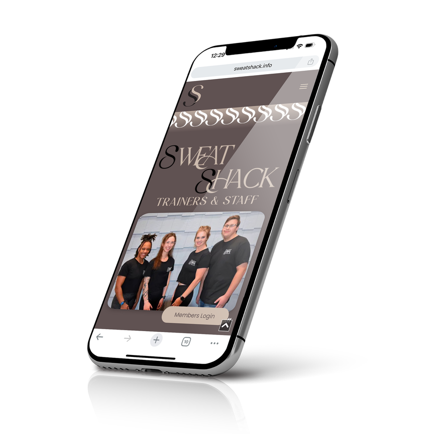 A cell phone is displaying a website that says `` revitalize your beauty with about face aesthetics ''.