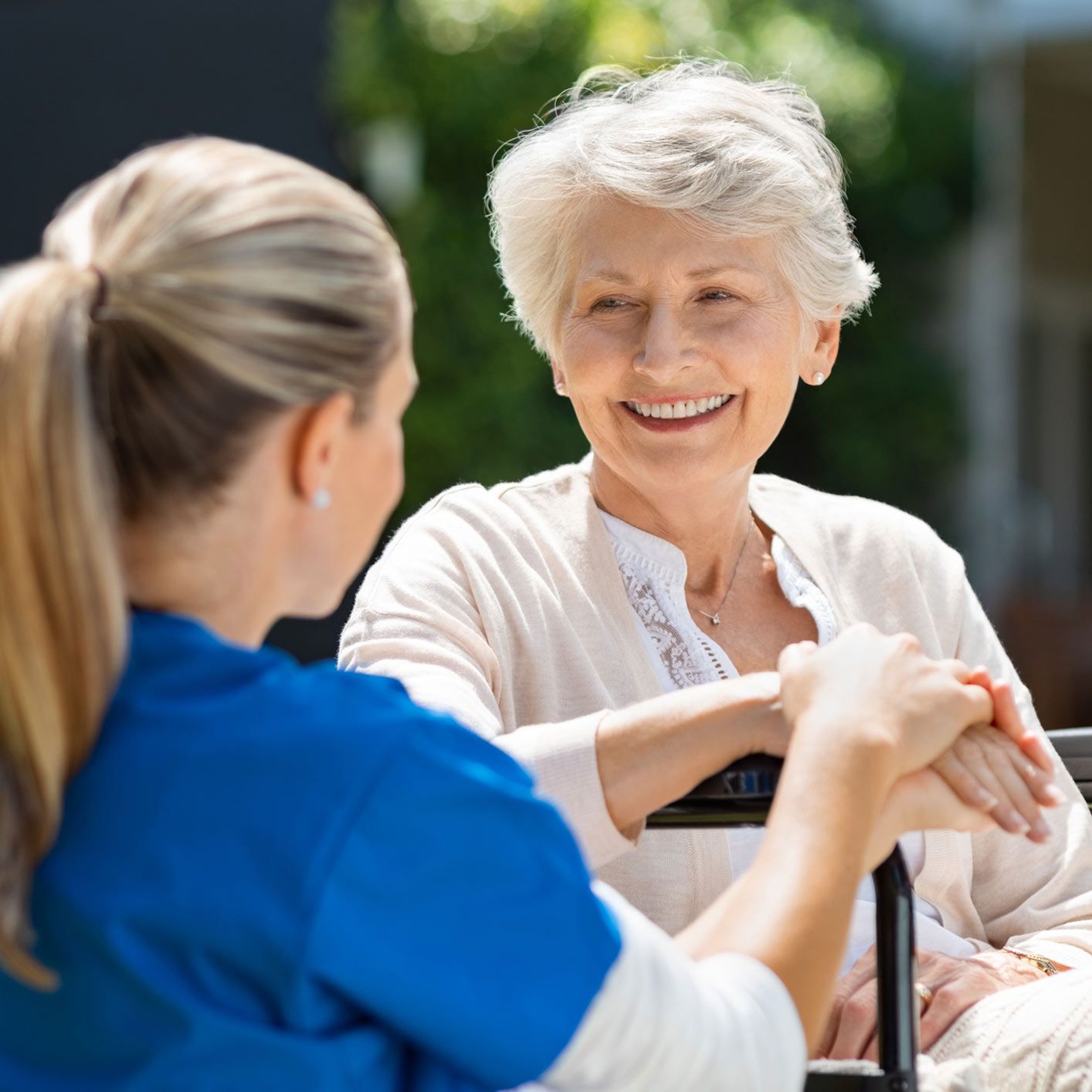 Nurse Takes Care Of Old Patient — Brooklyn, NY — Tradition Homecare Nurse Takes Care Of Old Patient — Brooklyn, NY — Tradition Homecare