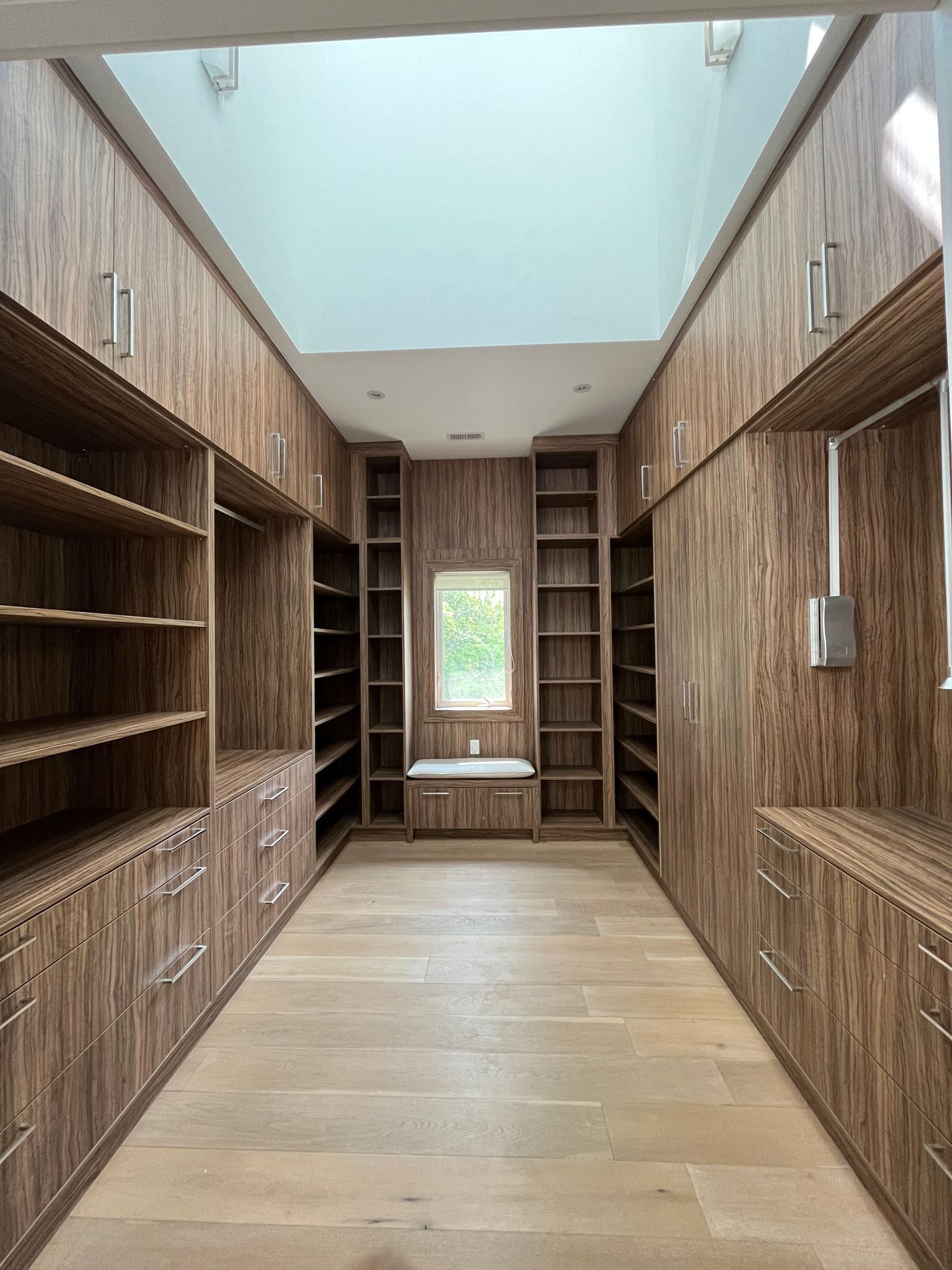 custom walk in closet