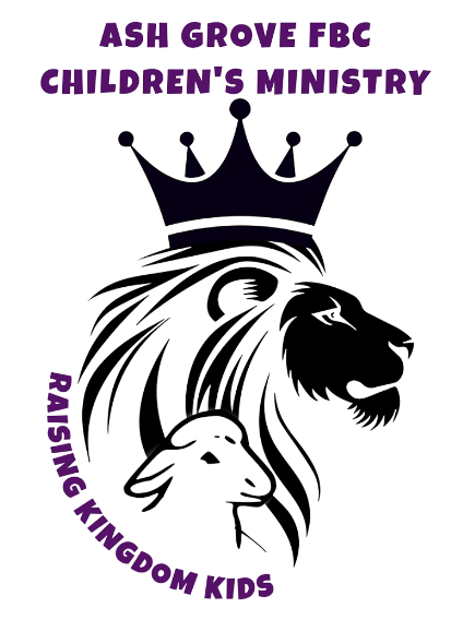 A logo for the ignite childrens ministry