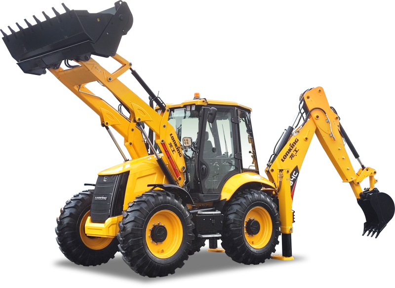 Lonking backhoe loader for construction projects in Dubai UAE