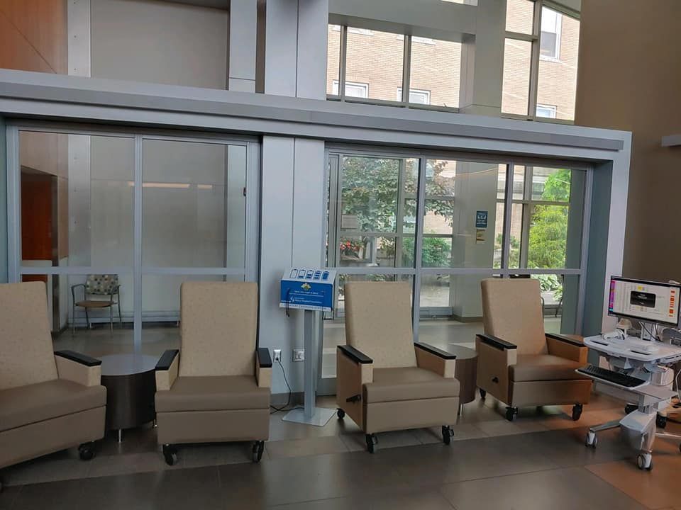 Medical Building Glass Windows - Before