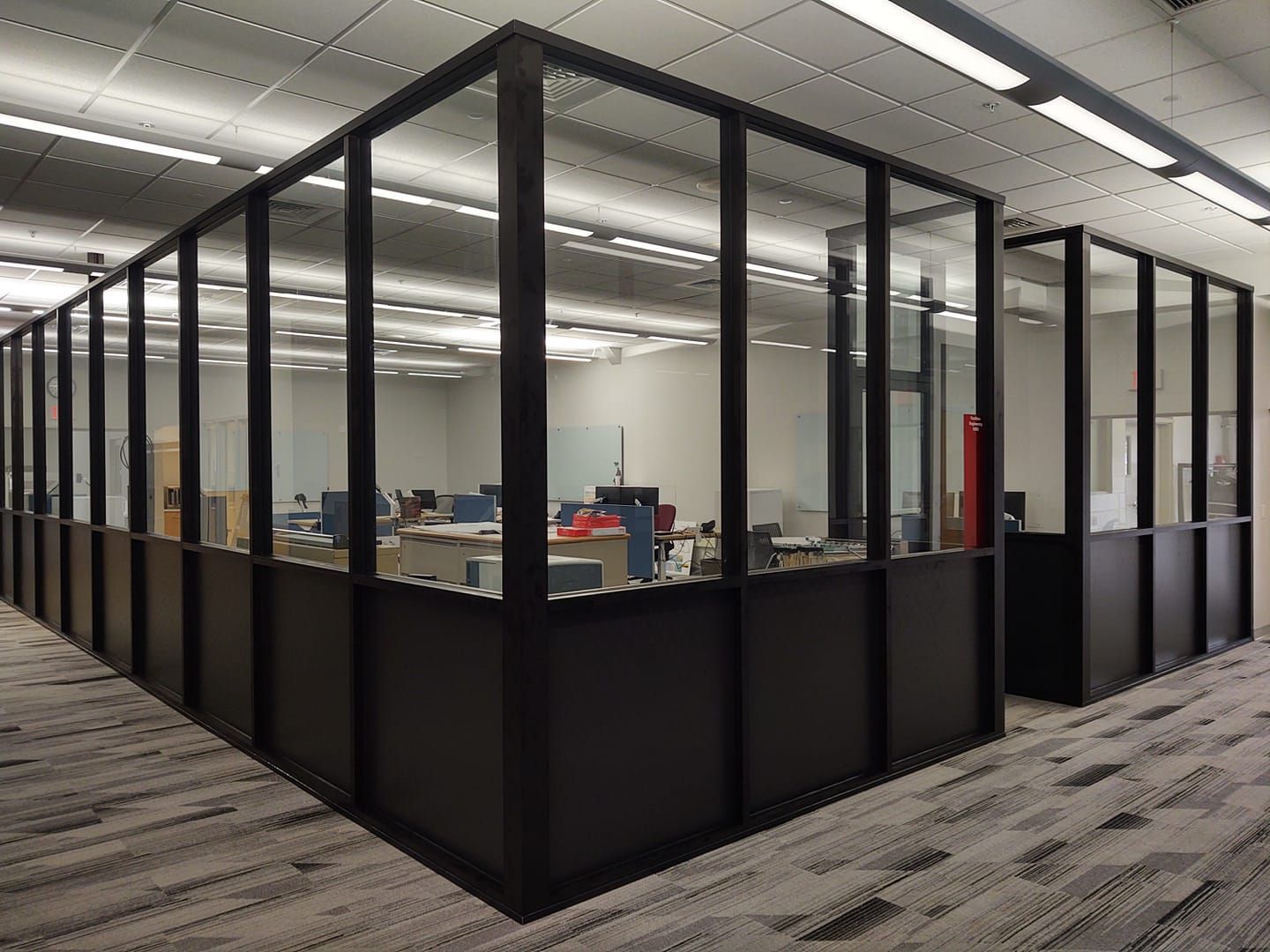 Glass Walls for Cubicals
