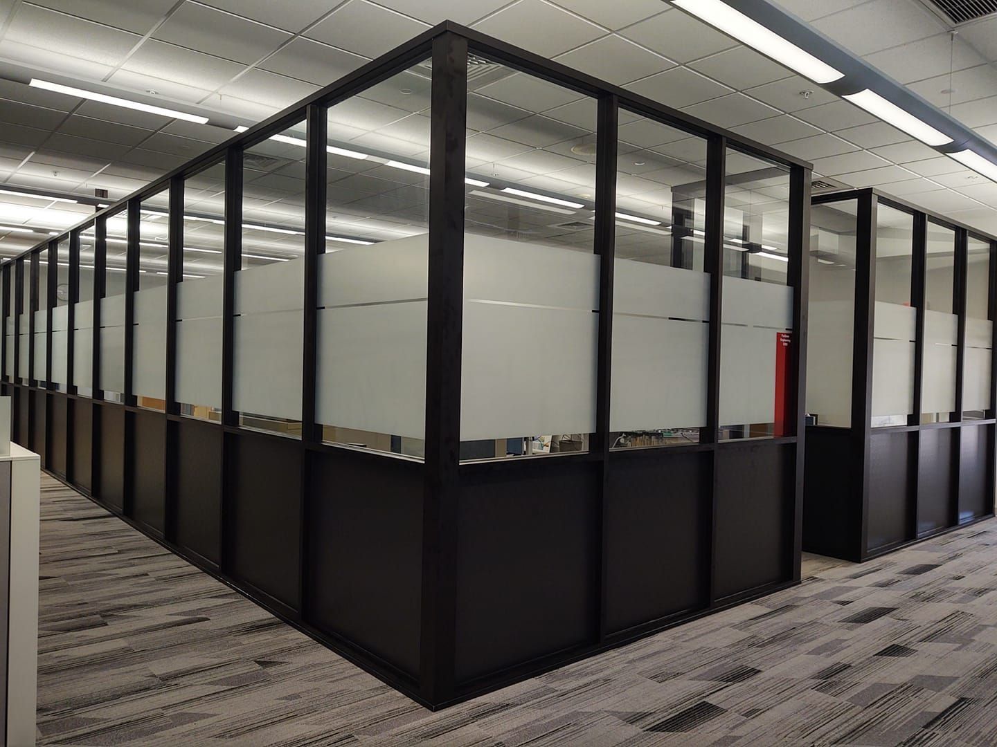 Glass Cubical Walls