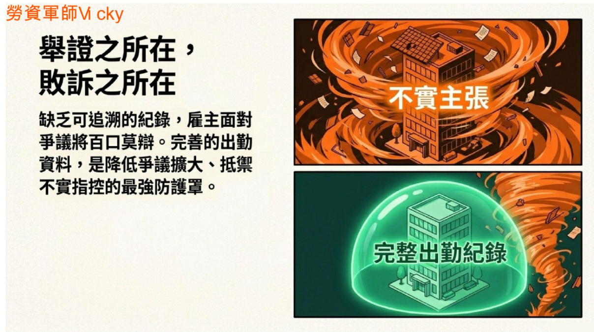 工作規則多年未更新，可能讓制度跟不上公司成長