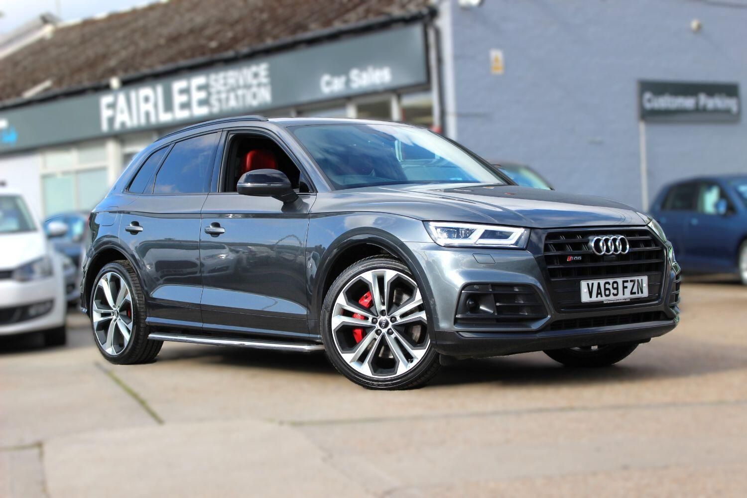 FAIRLEE SERVICE STATION are proud to offer this 2020 AUDI SQ5 3.0 TDI QUATTRO VORSPRUNG TIPTRONIC AUTOMATIC 5 DOOR, Finished in Grey. Used Cars For Sale Isle Of Wight