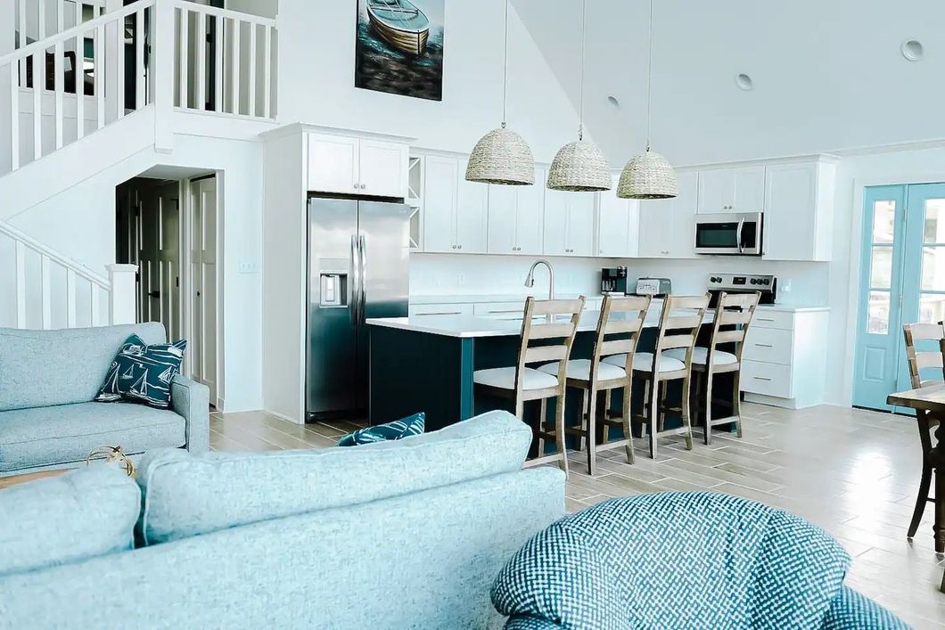 interior kitchen in home