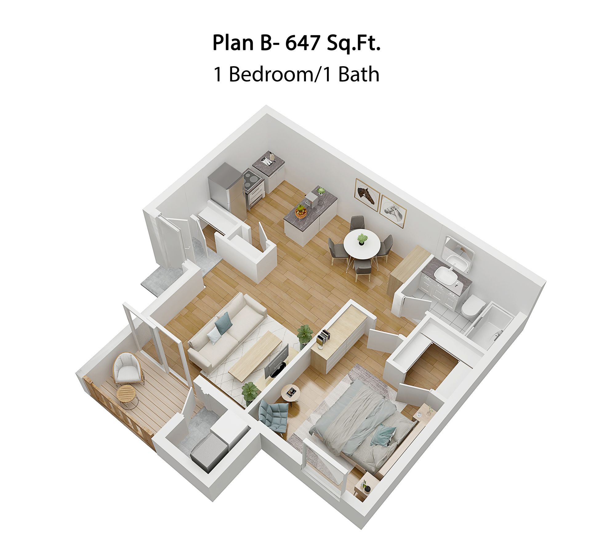 Long Point Plaza Apt - All Bills Paid 1 Bedroom- Sring Branch Houston