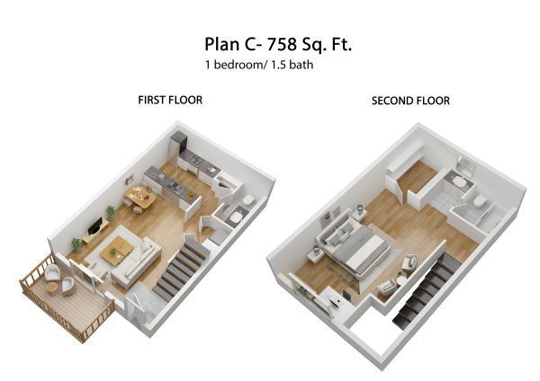 the crossings floor plan C