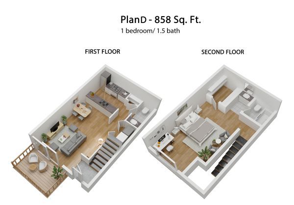 The Crossings Apts Townhome