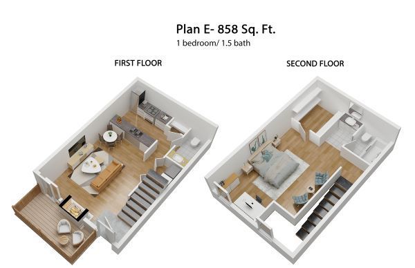 The Crossings Apts Townhome