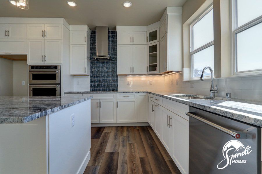 Spinell Homes | New Custom Homes | Anchorage Alaska | Kitchen | Kitchen Island |