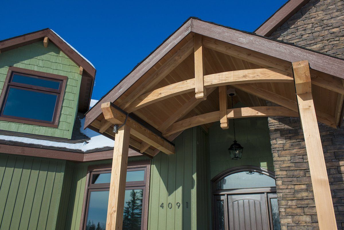 Spinell Homes | New Custom Homes | Anchorage Alaska | Front Entrance