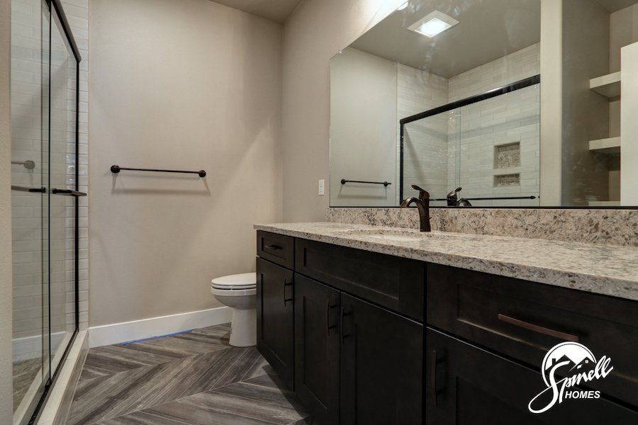 Spinell Homes | New Custom Homes | Anchorage Alaska | Master Bathroom |  Shower |