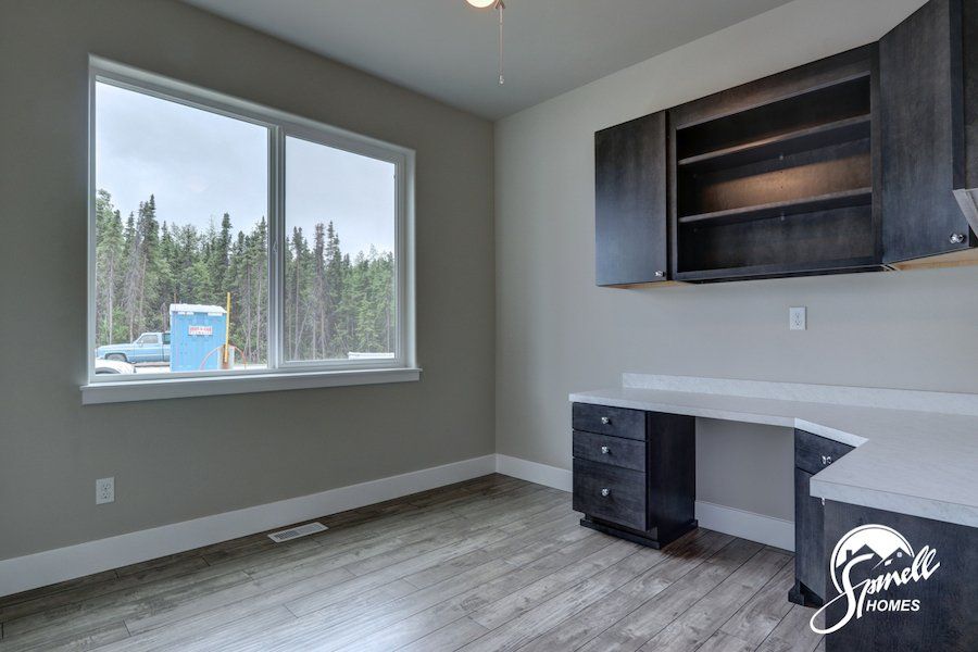 Spinell Homes | New Custom Homes | Anchorage Alaska | Custom Features  | Home Office