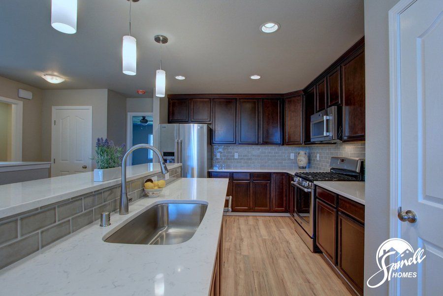 Spinell Homes | New Custom Homes | Anchorage Alaska | Kitchen | Kitchen Island |
