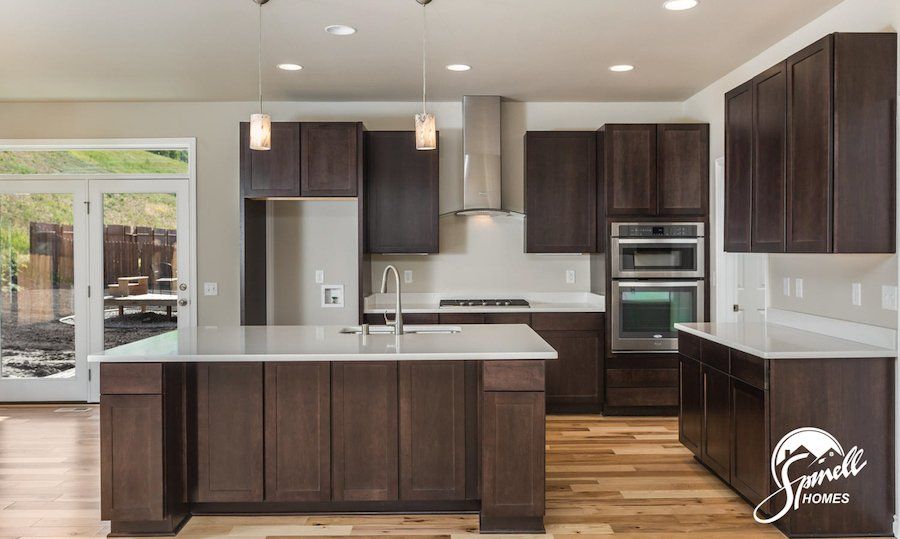 Spinell Homes | New Custom Homes | Anchorage Alaska | Kitchen | Kitchen Island |