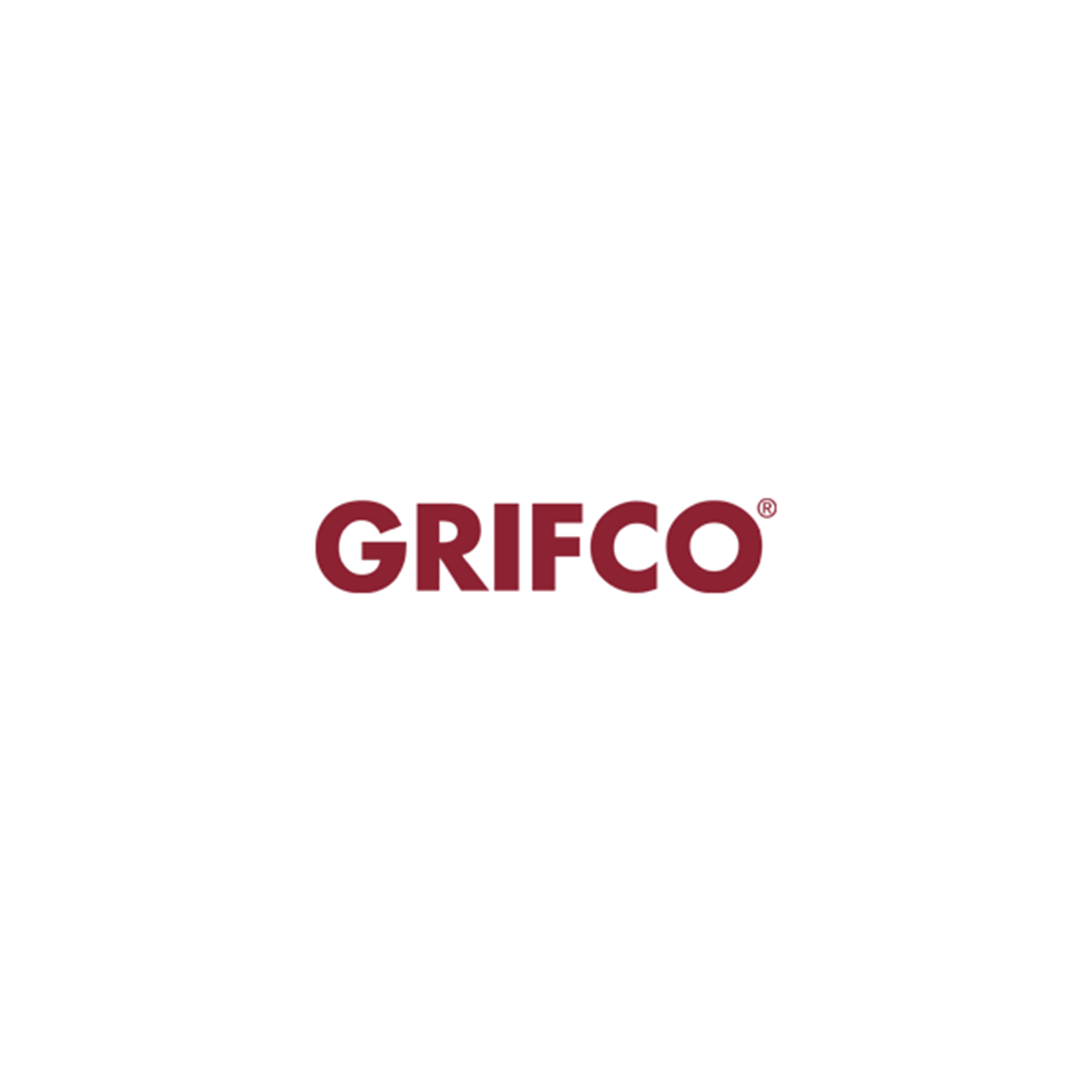 A logo for grifco on a white background.
