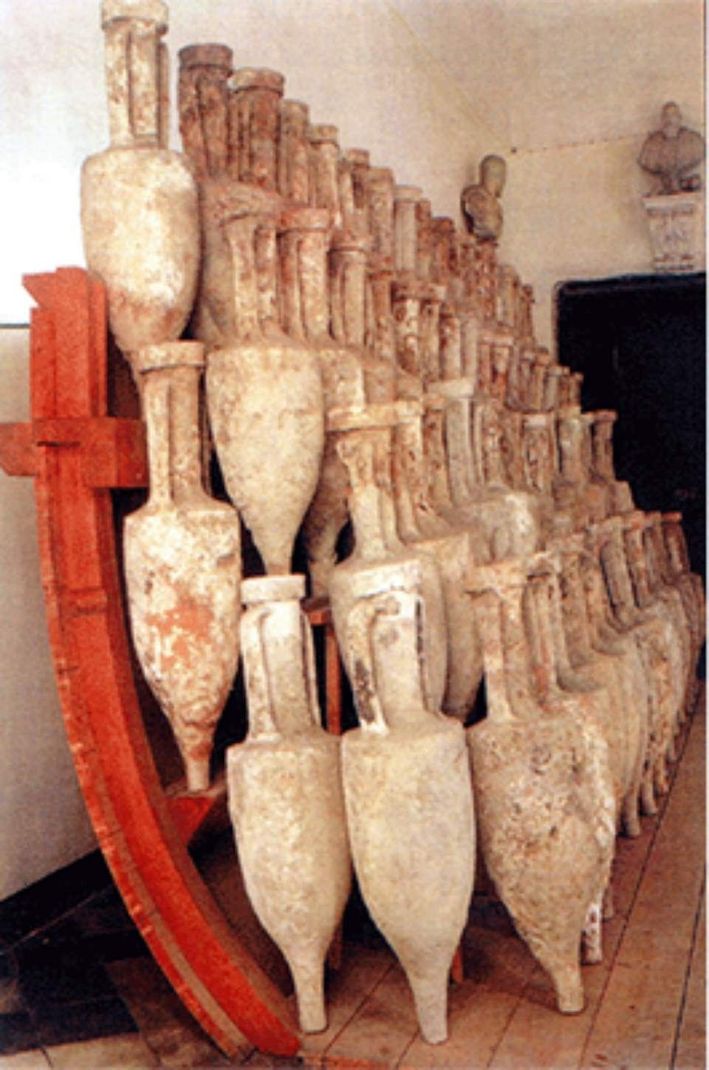 Botti antiche per l'olio