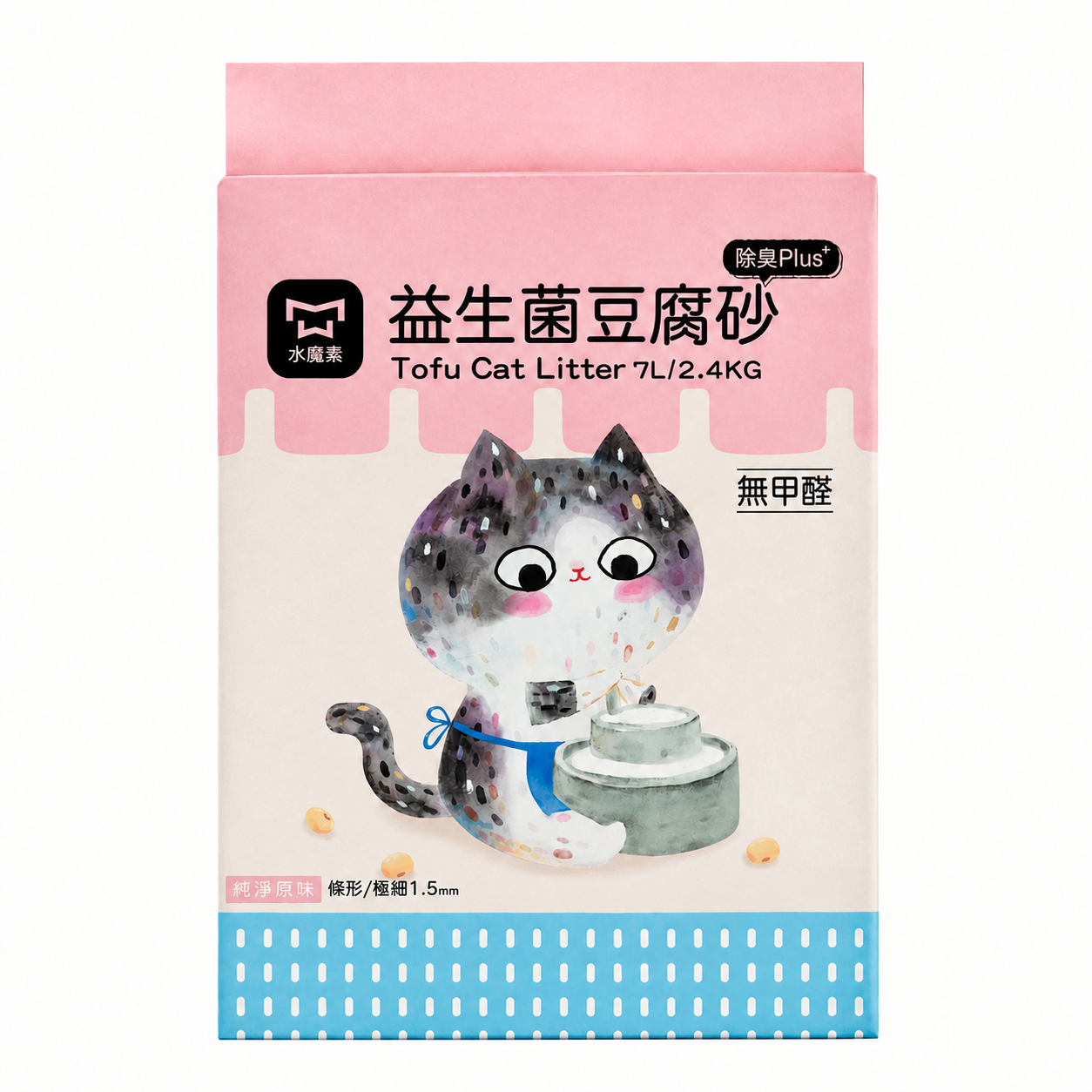 益生菌消臭豆腐砂極細1.5mm 1包入