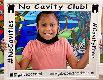 Kid Smiling No Cavity Club