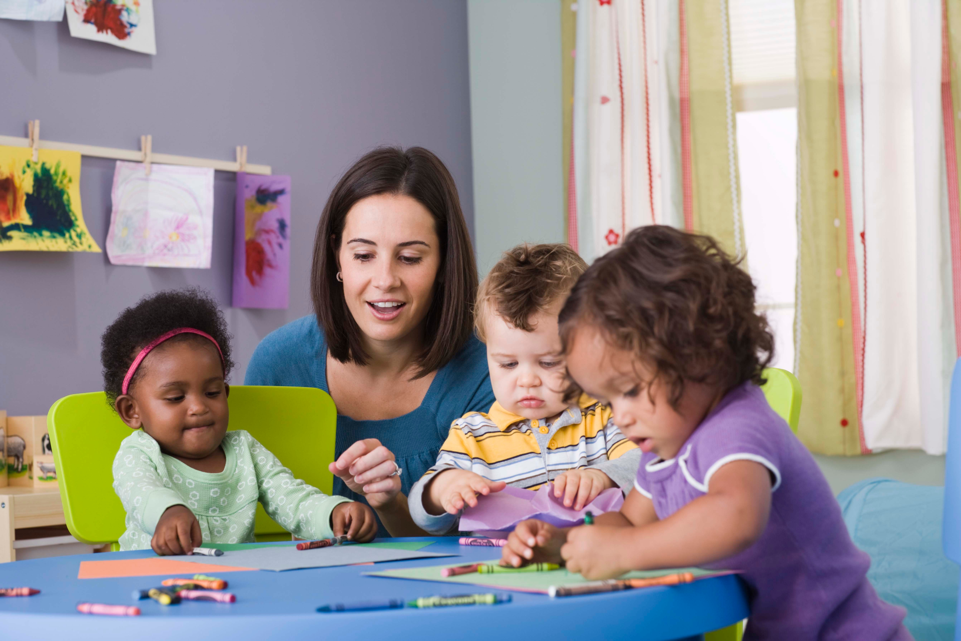 Teacher with Children
