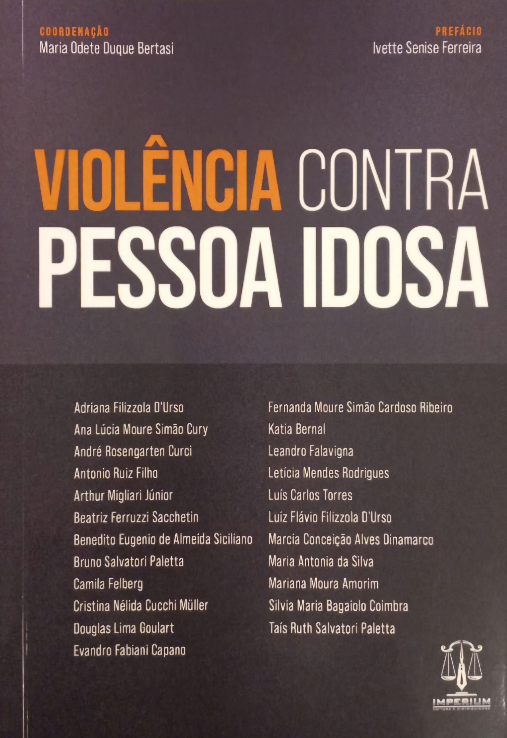 Capa — Violência contra a Pessoa Idosa