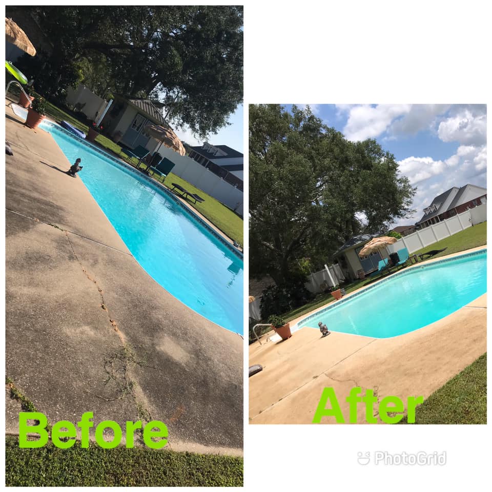 Concrete washing | Pensacola, FL | Spray Em Down Pressure Washing