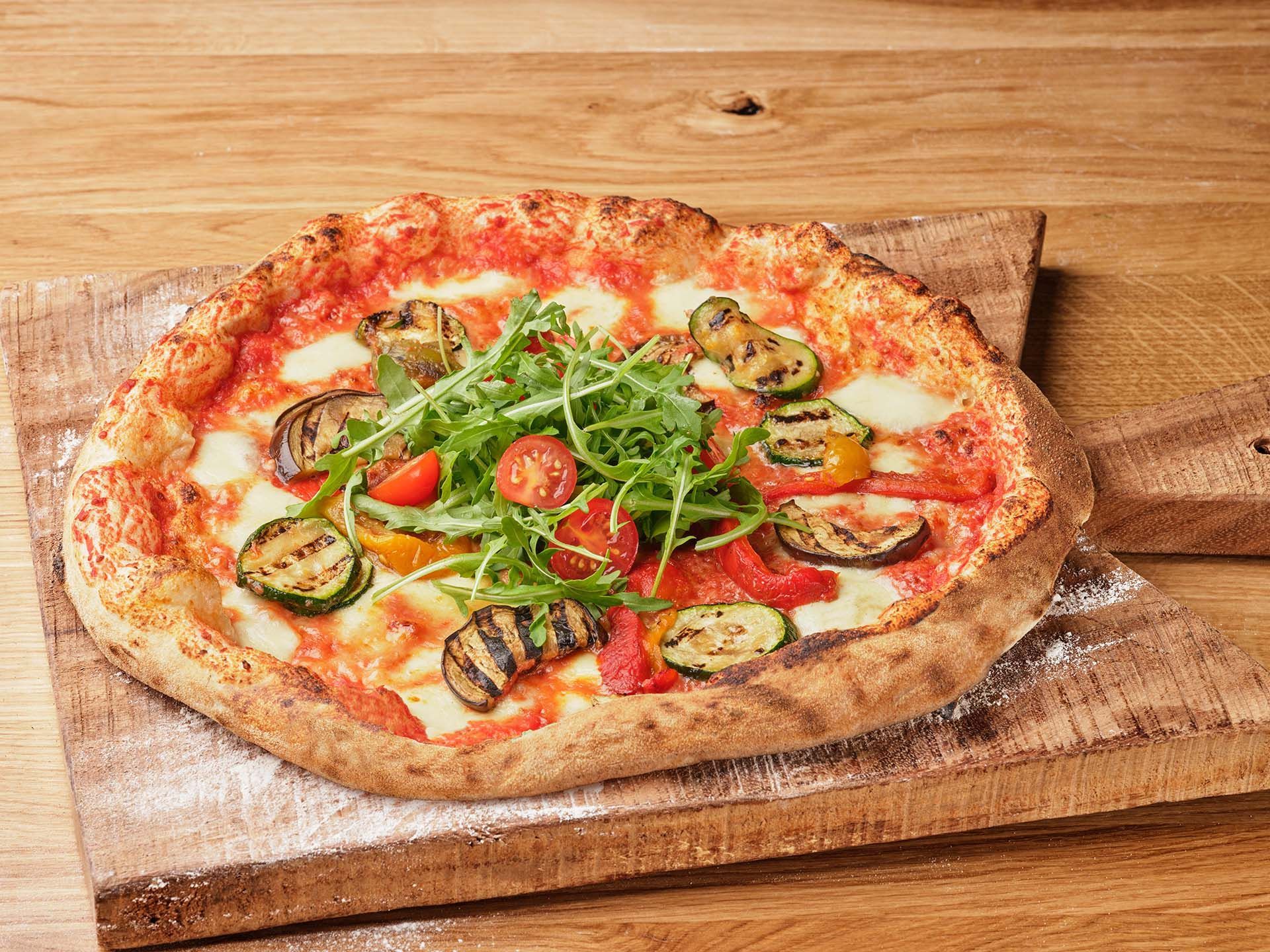 Pizza Verdura Restaurant l'Oro di Napoli