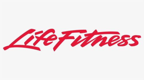 Red LifeFitness logo on a white background