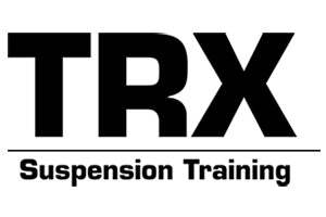 TRX Suspension Training logo in black text on a white background