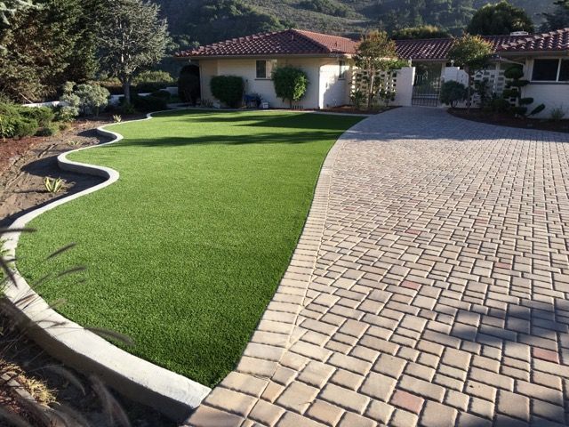 Flagstone Driveway