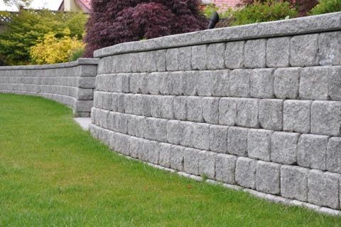 Stacking Blocks Retaining Wall