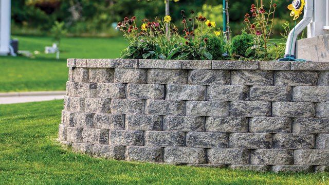 Stacking Blocks Retaining Wall
