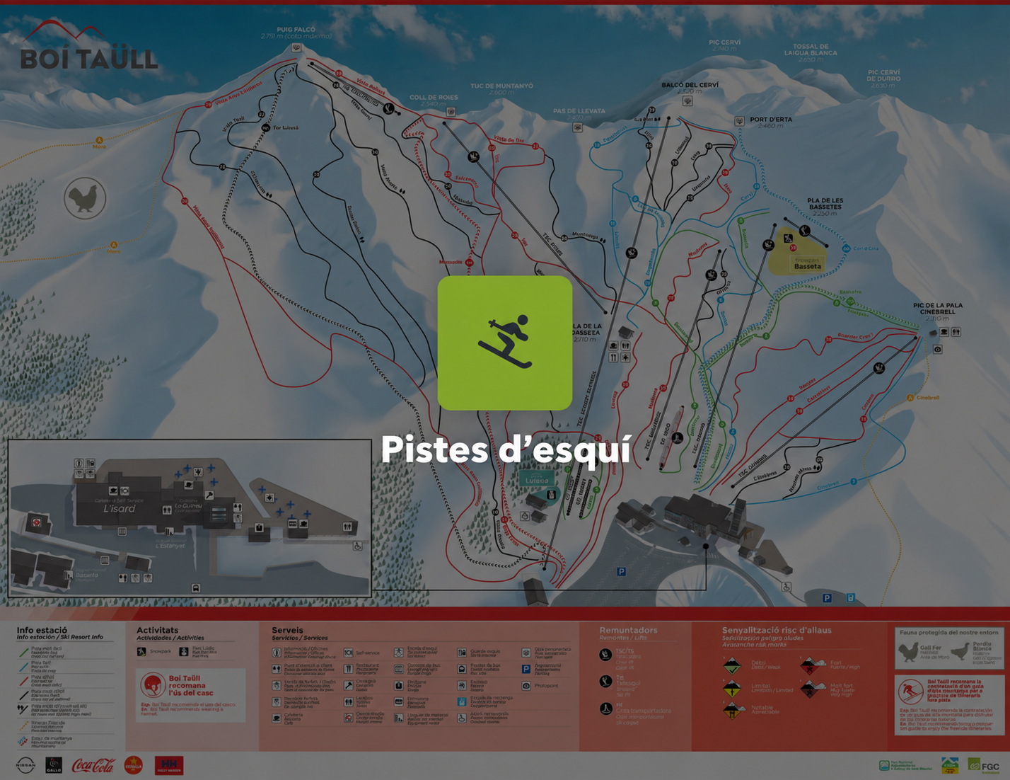 Descobreix les pistes d’esquí de Boí Taüll