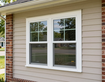 New energy-efficient window installed in a Kansas home