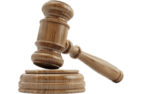 Wooden gavel