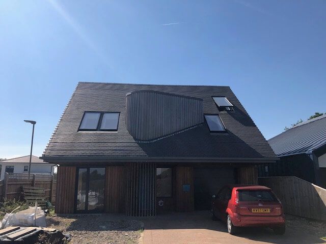 The award winning house Pagolin, featured on CH4 Programme Grand Designs.
