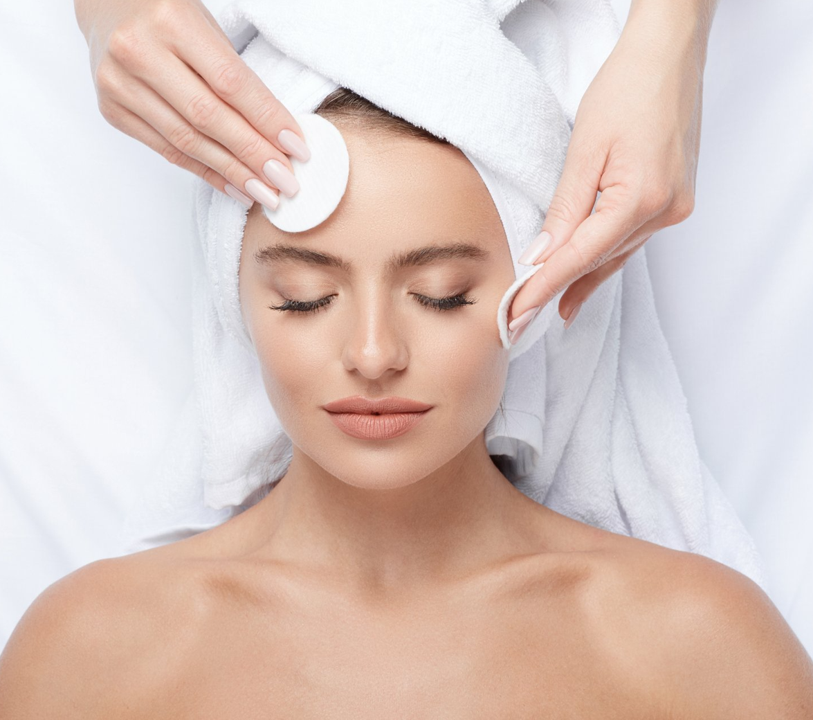 Woman Relaxed While Getting Facial — VR Mobile Beauty Therapy In Oxenford QLD