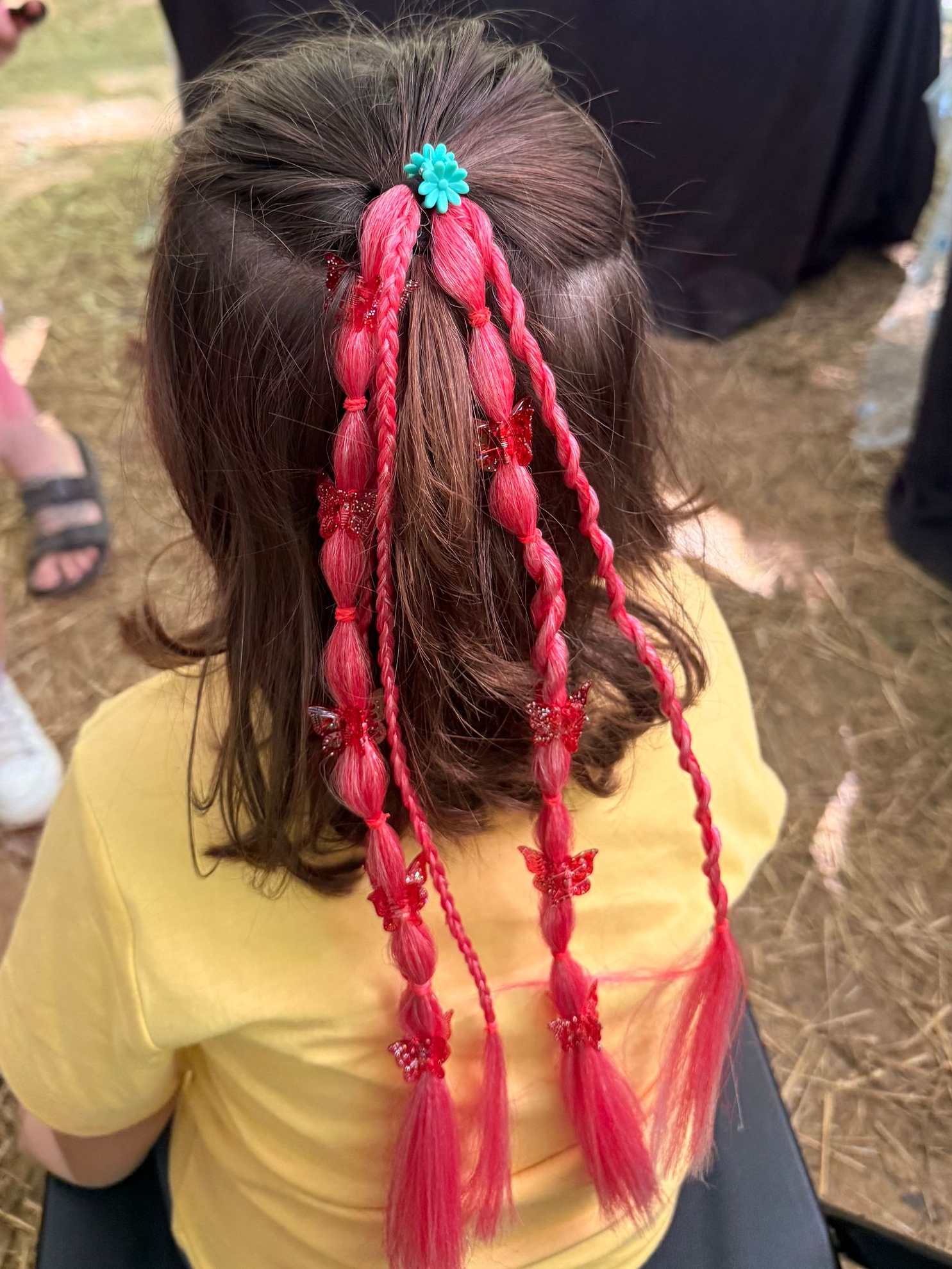 Kids Braided Ponytail