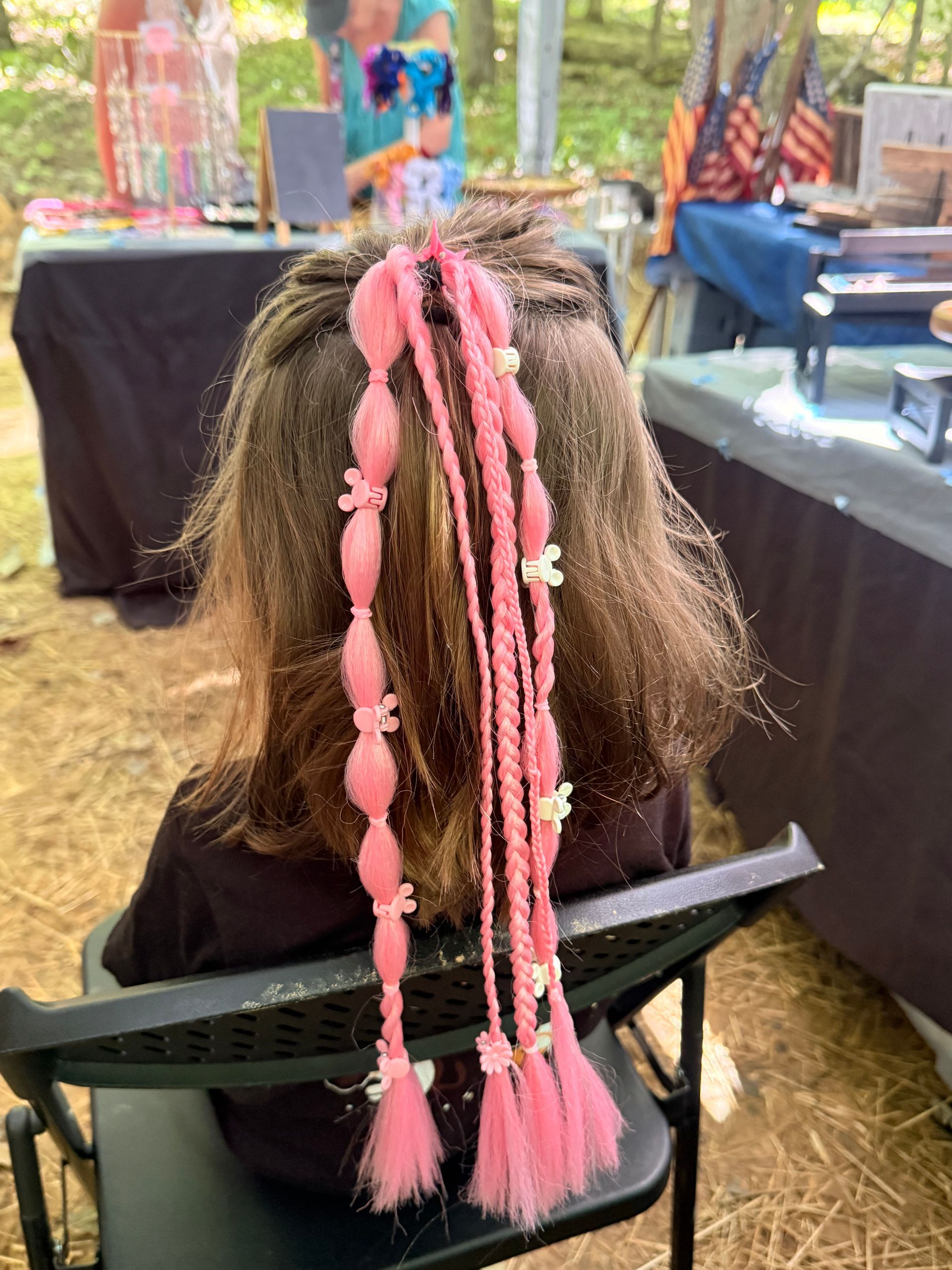 Kids Braided Ponytail