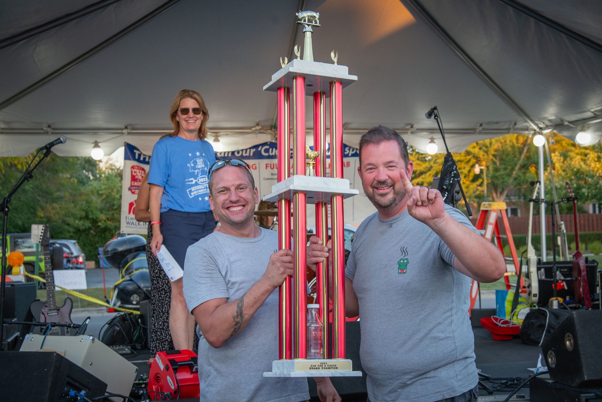 Cue For A Cause Elmhurst at James Salcido blog